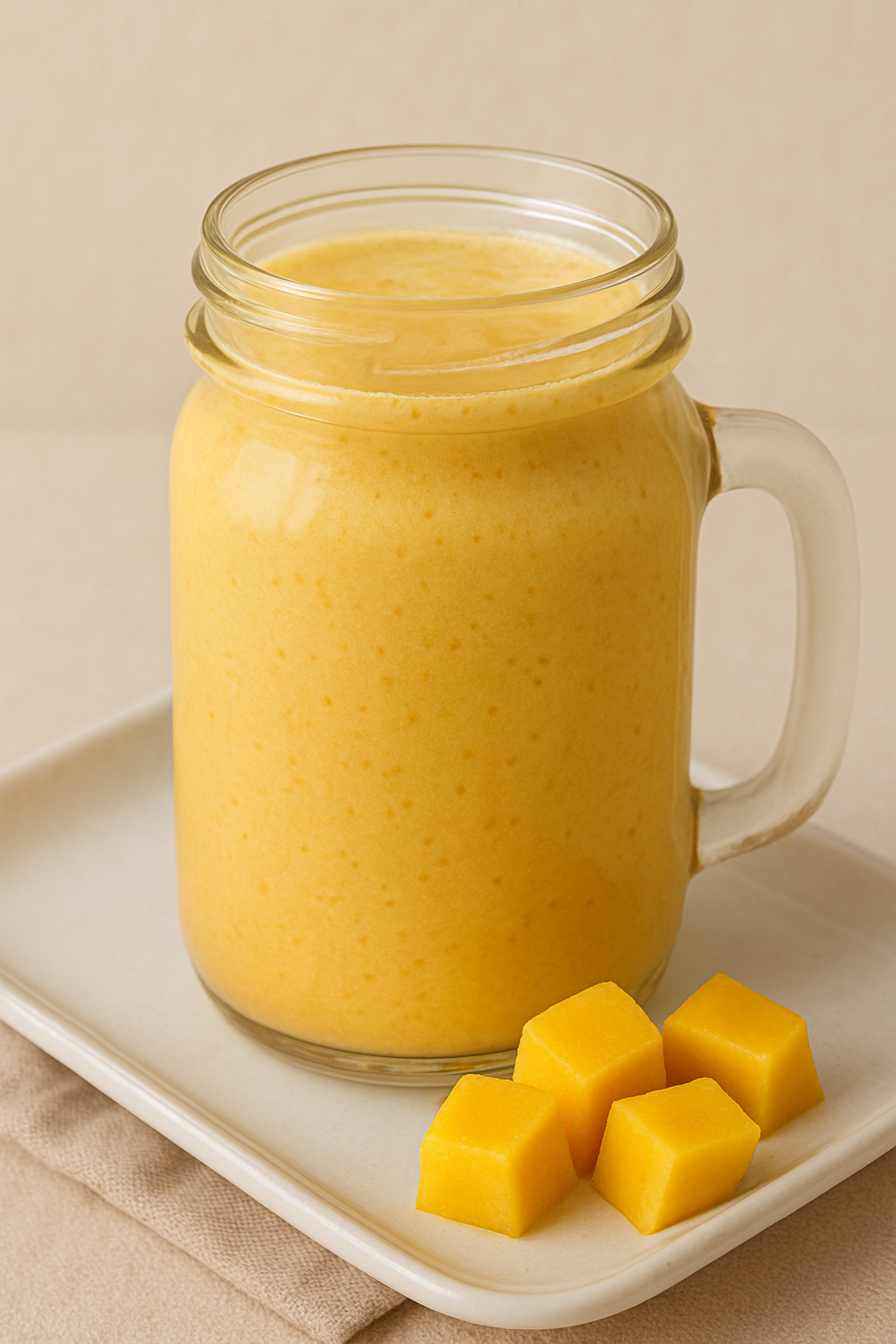 Mango Smoothie Drink