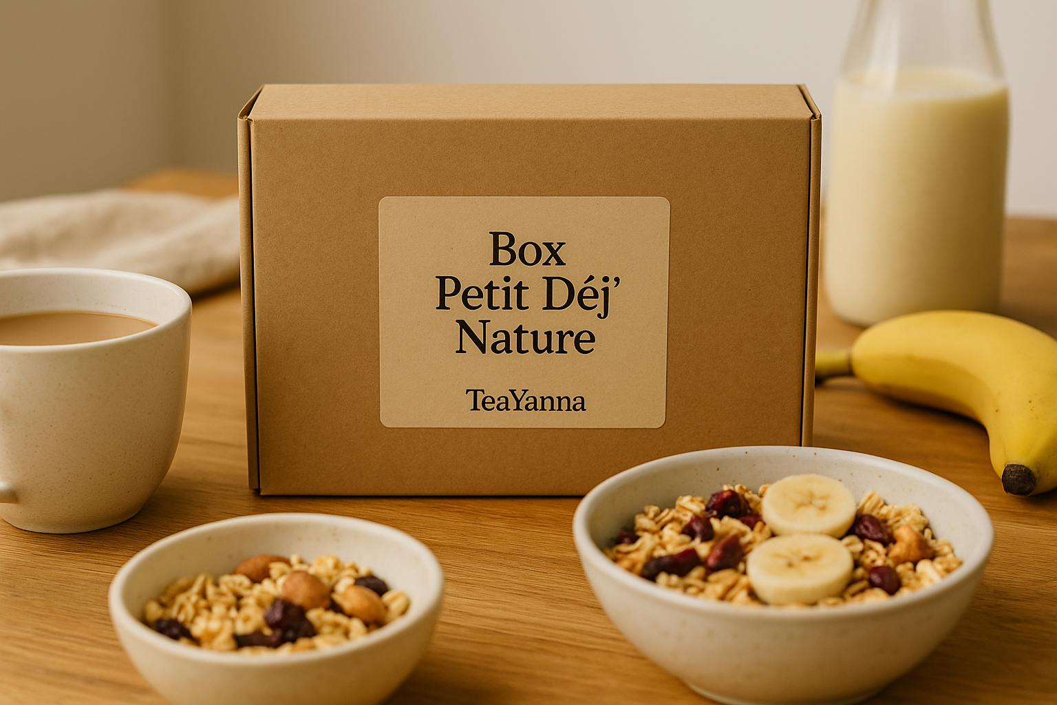 Box Petit Déj’ Nature – Essentielle (5 produits) 🍓☀️
