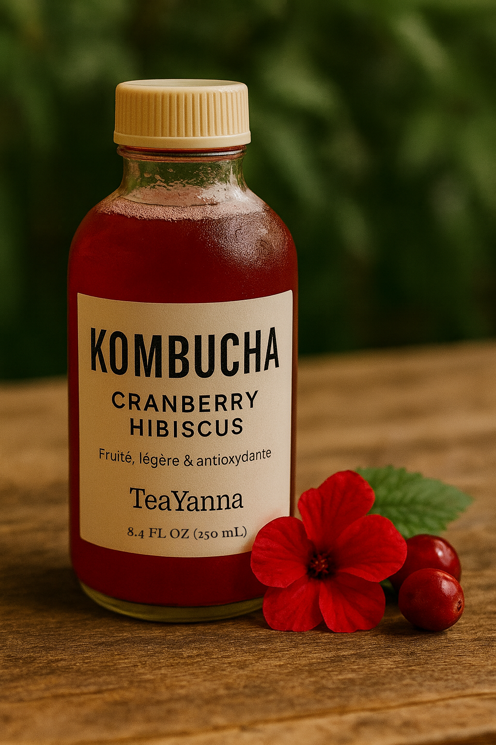 Kombucha Cranberry Hibiscus
