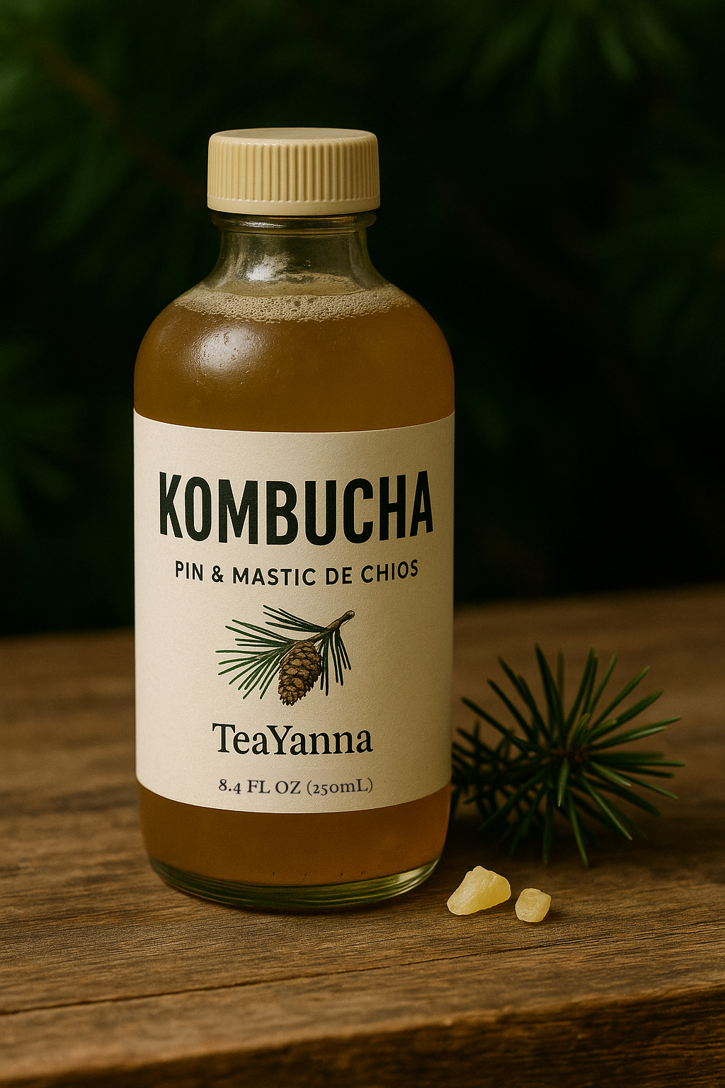 Kombucha Pin Sylvestre & Mastic de Chios