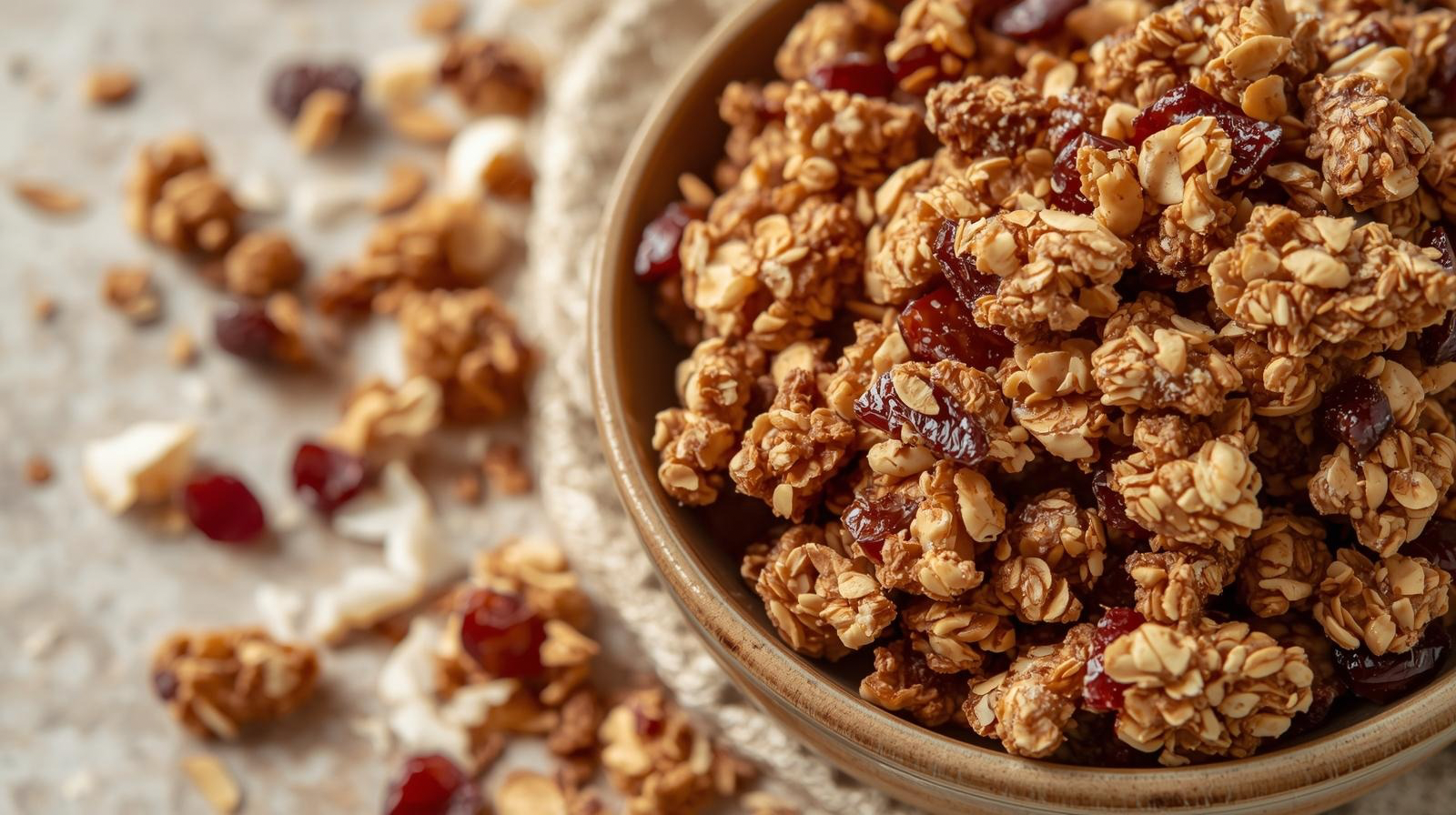 Granola Coco Cranberries – Maison Yanna